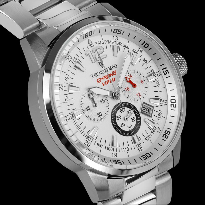 Tecnotempo - Chronograph 100M WR - "Chrono Viper" Limited Edition - - TT.100A.CVW - Mænd - 2011-nu