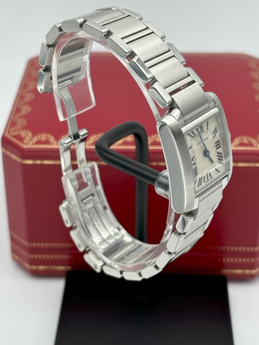 Cartier - Tank Française - 2384 - Kvinder - 1999