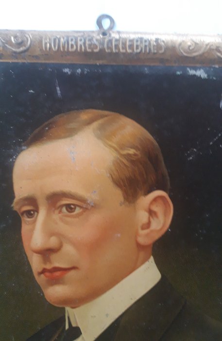 Reklameplakat - Guglielmo Marconi - Tin