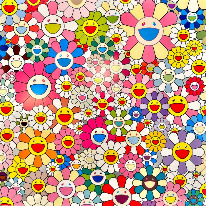 Takashi Murakami (1962) - Flower Smile