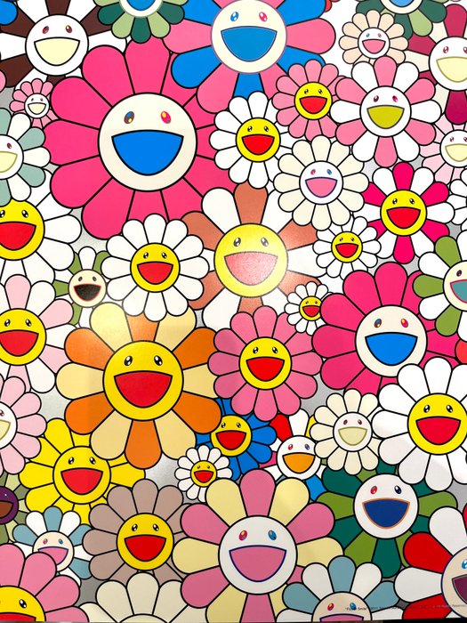 Takashi Murakami (1962) - Flower Smile