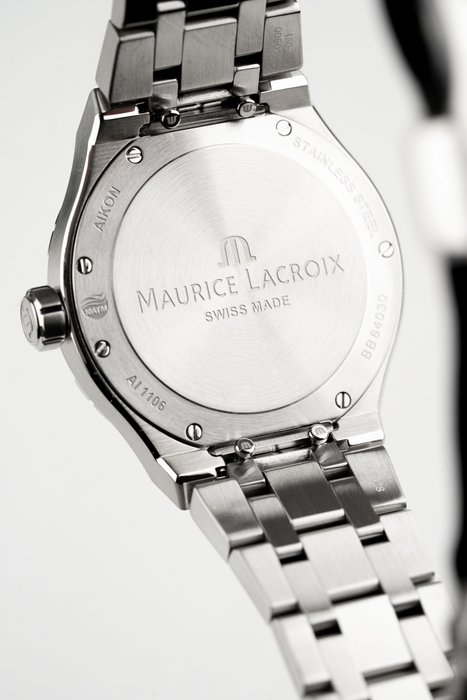 Maurice Lacroix - AI1106-SS002-150-1 - Kvinder - White Diamond Aikon Watch - Splinterny