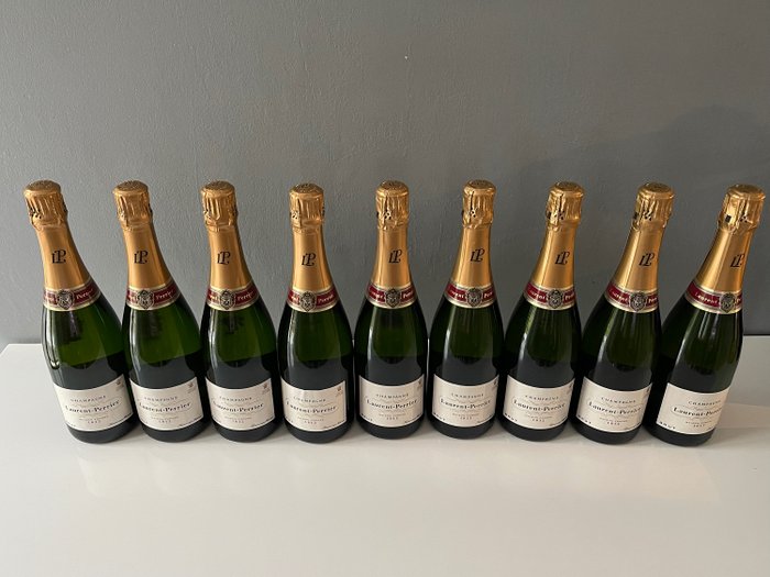 Laurent-Perrier - Champagne Brut - 9 Flaske (0,75L)