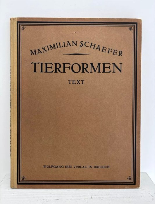 Maximilian Schafer - Tierformen - 1890