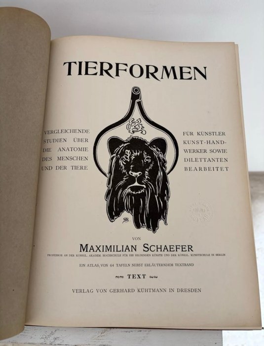 Maximilian Schafer - Tierformen - 1890