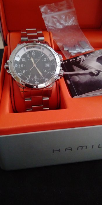 Hamilton - Khaki GMT - Ingen mindstepris - Mænd - 2000-2010