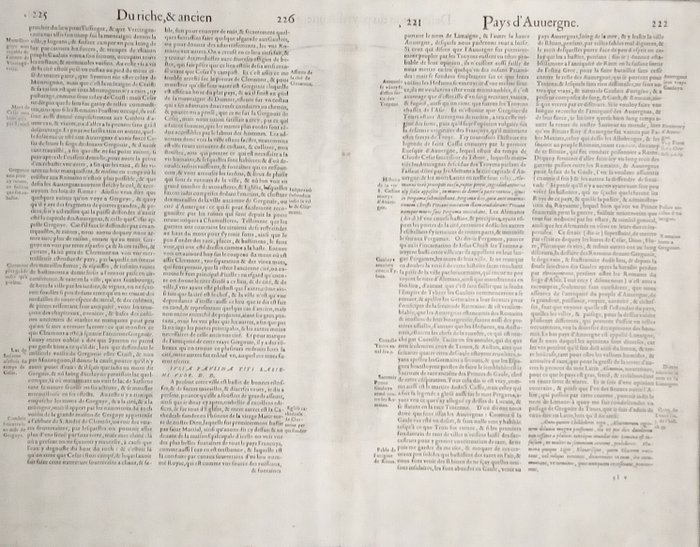 Frankrig - Auvergne; Belleforest - Le pourtraict de la ville de Dieppe - 1575