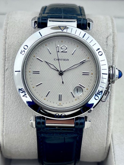 Cartier - Pasha C Automatic Date - 1040 - Mænd - 2000-2010