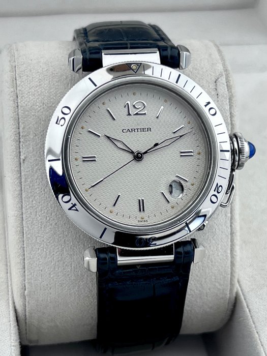 Cartier - Pasha C Automatic Date - 1040 - Mænd - 2000-2010