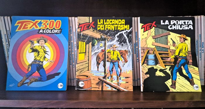 Tex nn. 300/399 - Sequenza completa - 99 Comic - Første udgave