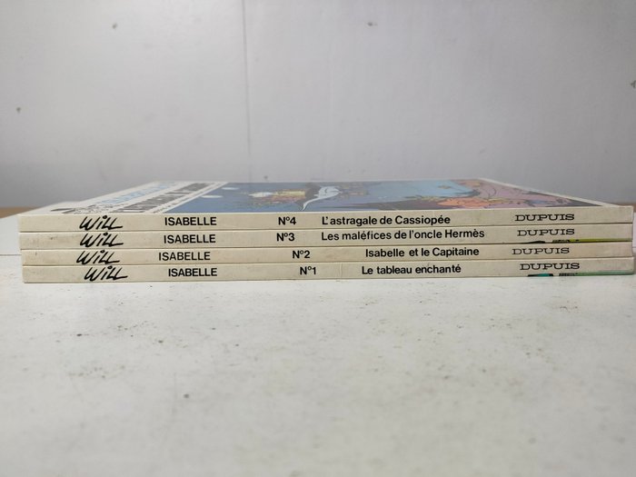 Isabelle T1 à T4 - 4x C - EO/Ré - 4 Albums - 1978/1983