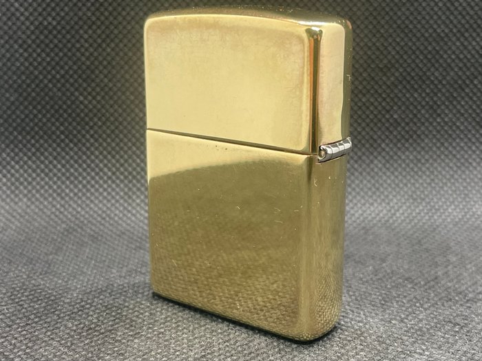 Zippo - Zippo Brass USS Nicholas FFG-47 - Lighter - Messing, Chrome -