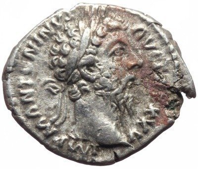 Romarriket. Marcus Aurelius (AD 161-180). Denarius  (Ingen mindstepris)