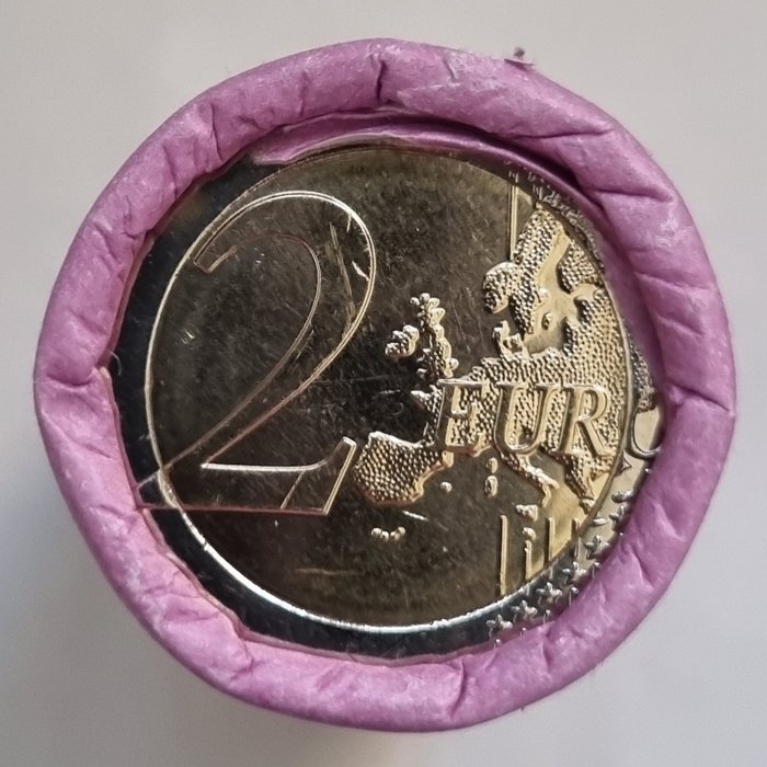 Litauen. 2 Euro 2024 "Litouwse traditie van de stro tuinen" (25 munten) in zichtrol  (Ingen mindstepris)