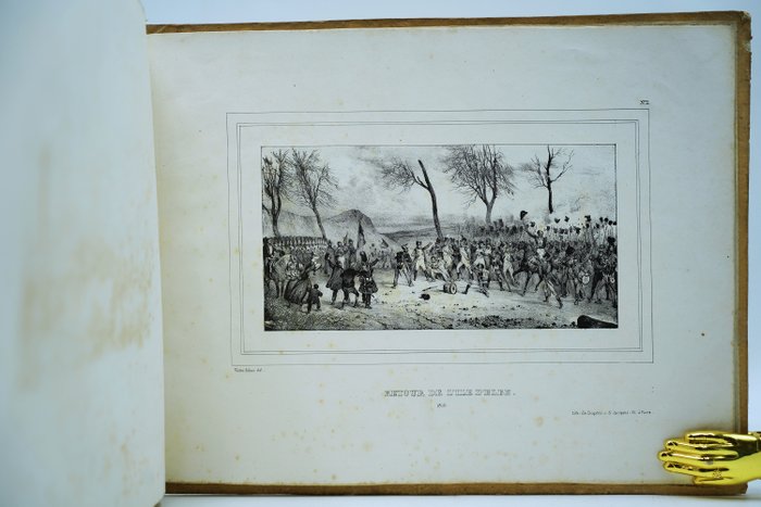 V. Adam / N. Maurin - Cent jours de la vie d'un Grand Homme Lithographiés - 1830