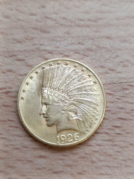 Förenta staterna Indian Head Gold $10 Eagle 1926