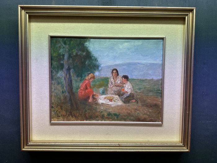 Gaetano Bocchetti ( 1888-1990) - Pic-nic