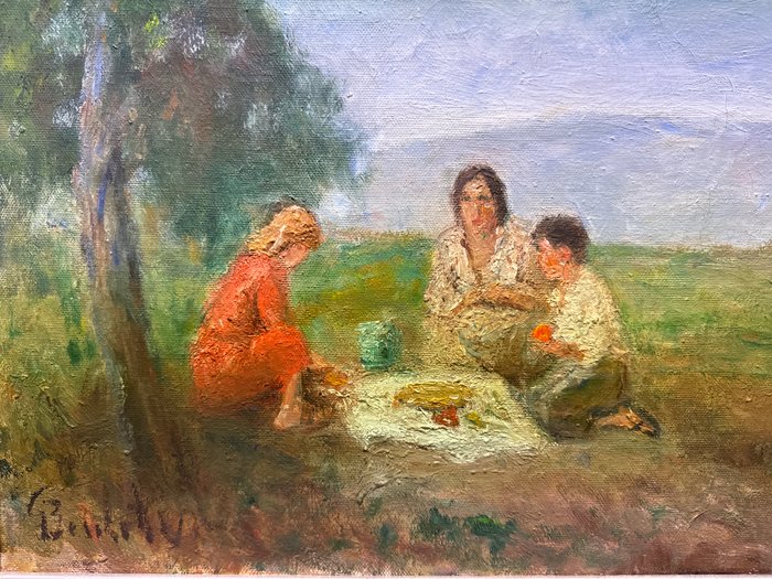 Gaetano Bocchetti ( 1888-1990) - Pic-nic