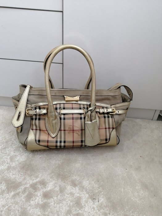 Burberry - Haymarket tote - Skuldertaske