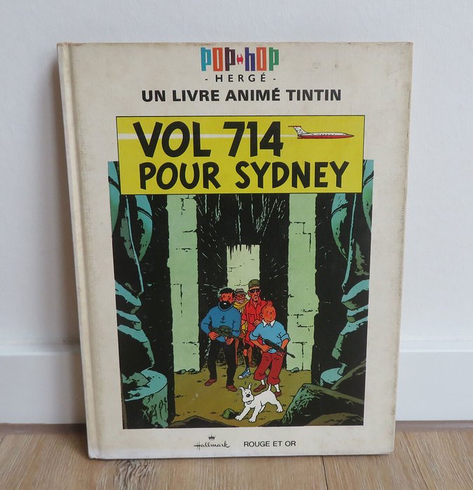 Tintin 22 - Pop-Hop Vol 714 pour Sydney - C - 1 Pop-hop album - Første udgave - 1971