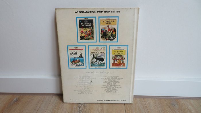 Tintin 22 - Pop-Hop Vol 714 pour Sydney - C - 1 Pop-hop album - Første udgave - 1971