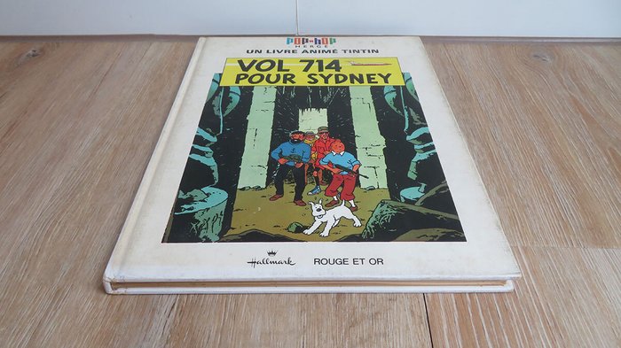 Tintin 22 - Pop-Hop Vol 714 pour Sydney - C - 1 Pop-hop album - Første udgave - 1971