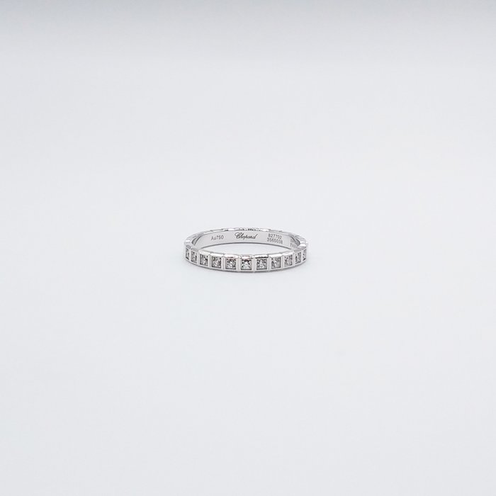 Chopard - Ring - Ice Cube - 18 kraat Hvidguld Diamant (Natur)