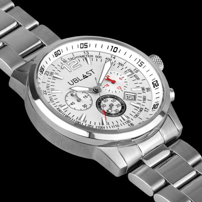 Ublast - Street Race Chronograph - UBSR43SWH - Mænd - Ny