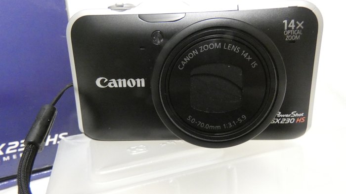 Canon Powershot SX 230 Hs, 12.1 Mp-Gps- Full HD Digitalkamera