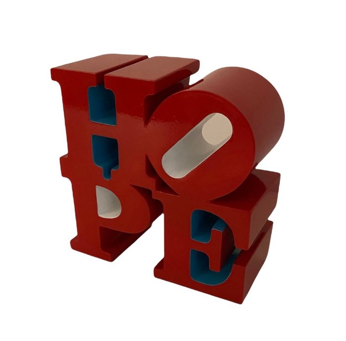 Robert Indiana (after) - Hope Red