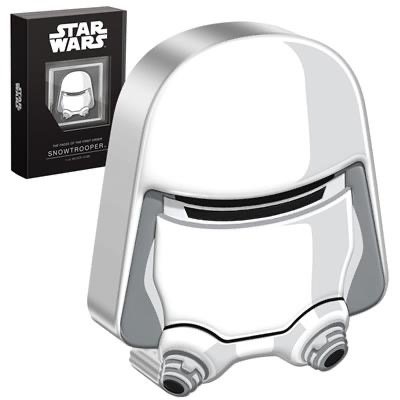 Niue. 2 Dollars 2022 Star Wars -Faces of the First Order™ (3.) - Snowtrooper™, 1 Oz (.999)