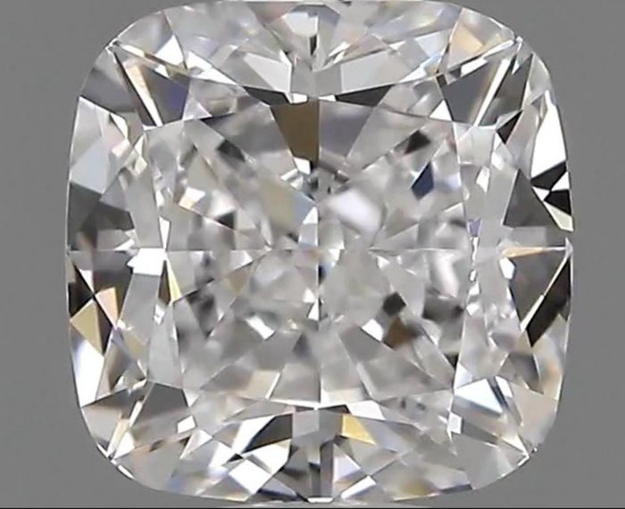 1 pcs Diamant  (Natur)  - 0.70 ct - Pude - D (farveløs) - IF - Gemological Institute of America (GIA) - "EX" "EX"