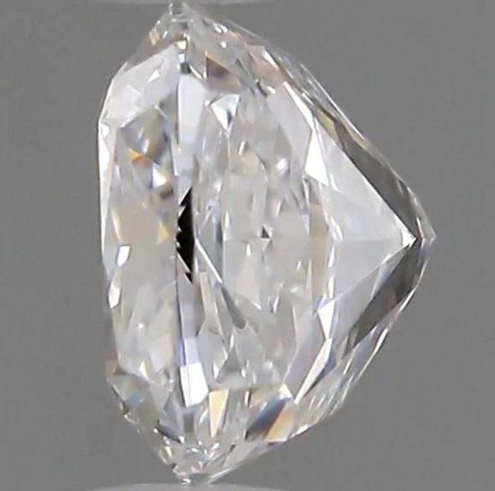 1 pcs Diamant  (Natur)  - 0.70 ct - Pude - D (farveløs) - IF - Gemological Institute of America (GIA) - "EX" "EX"