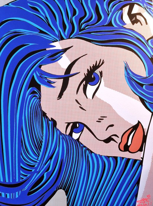 Tushikuni (1973) - Blue Mane - Roy Lichtenstein vs Kuni