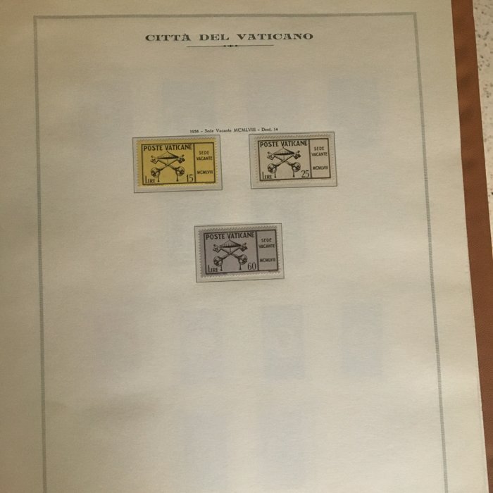 Italien  - Flot samling af nye Vatikanets frimærker 1958 – 1980, nye San Marino 1959 – 1966, Italien