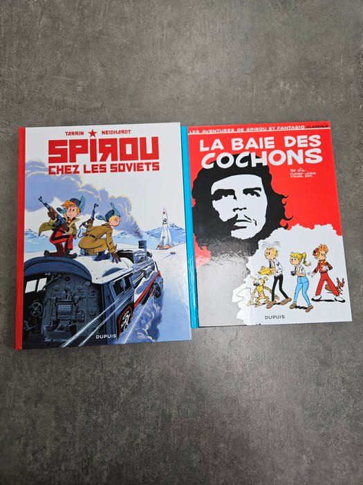 Spirou chez les Soviets + La Baie des cochons - 2x C - EO/TL - 2 Album - 2020/2024