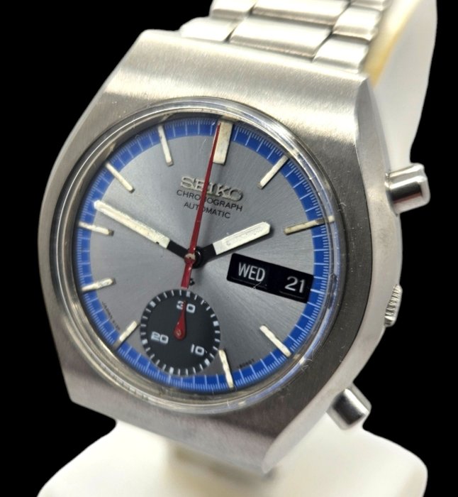 Seiko - automatic chronograph - Ingen mindstepris - 6139-8020 - Mænd - 1970-1979