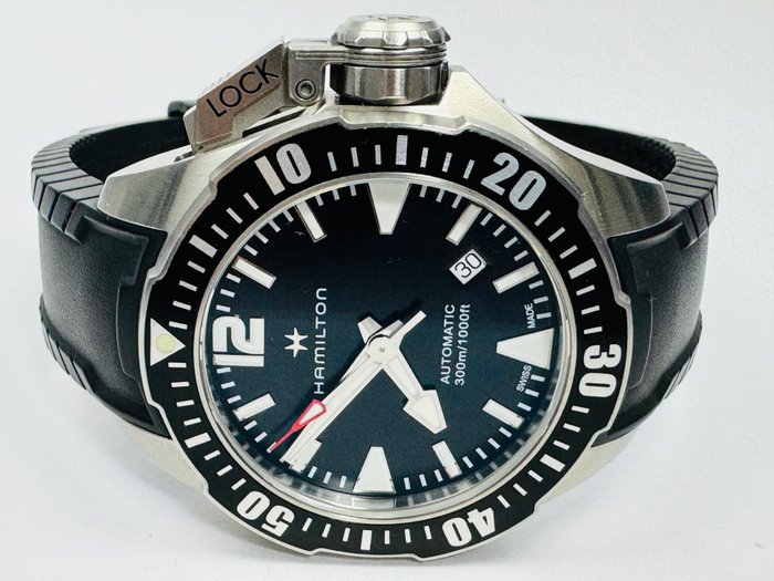 Hamilton - Khaki Navy Frogman - H776050 - Mænd - 2020+