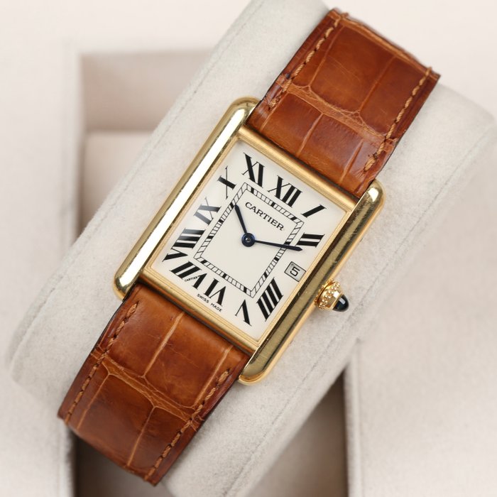 Cartier - Tank Louis - 2441 - Mænd - 2010-2020