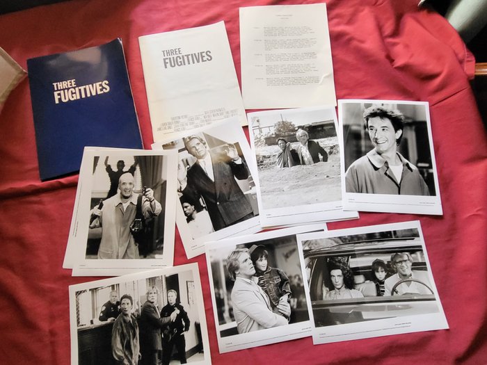 " THREE FUGITIVES  " - NICK NOLTE - MARTIN  SHOT - Press Kit with 10 photos