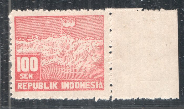 Indonesien 1948 - Mellemperiode Java - Zonnebloem 46 + 47