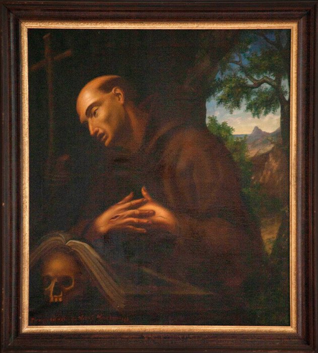 Spanish School (XVIII-XIX) - The Stigmata of St. Francis