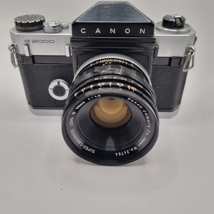 Canon Canonflex R-2000 + Canomatic R 1,8/50mm - Analogt kamera