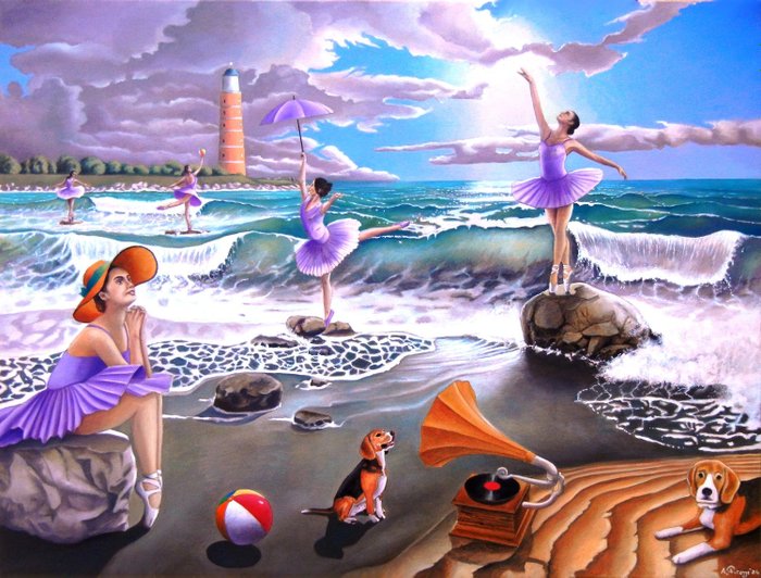 Antonio Pirozzi - Danza in riva al mare