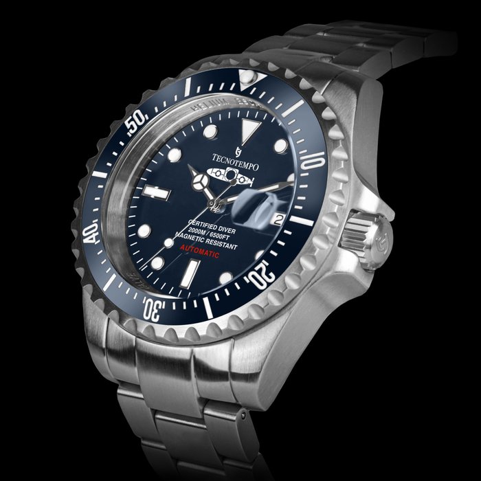 Tecnotempo - Professional Diver 2000M - Automatic - Limited Edition - TT.2000.SB - Mænd - 2011-nu