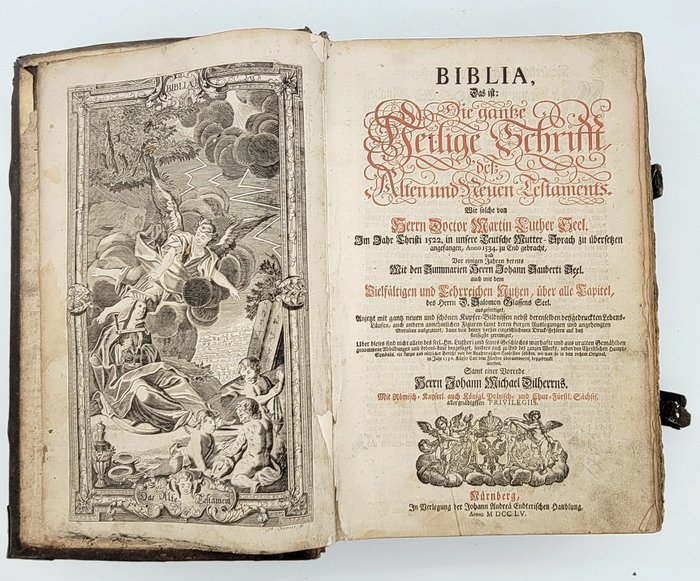 Dilherr - Endter Kurfürstenbibel - 1755