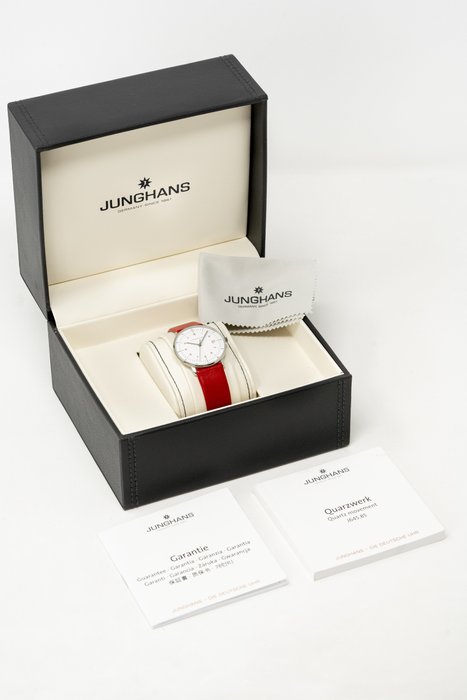 Junghans - Max Bill Lady Red - Brand New - 47/4541.02 - Kvinder - 2011-nu