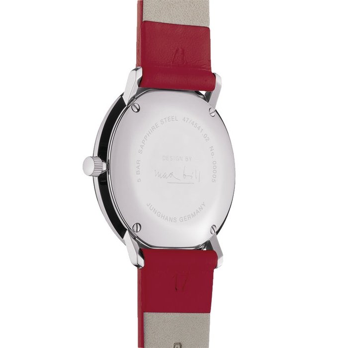 Junghans - Max Bill Lady Red - Brand New - 47/4541.02 - Kvinder - 2011-nu