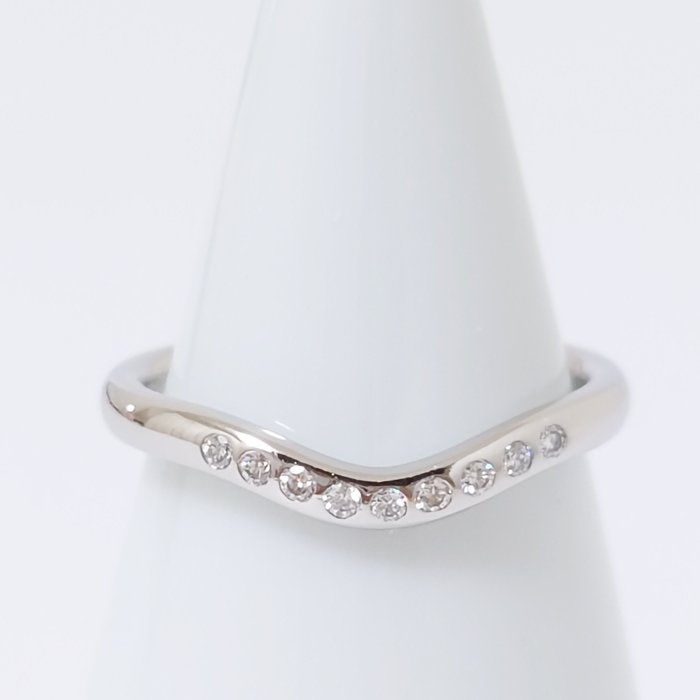 Tiffany  Co. - Ring - Curved Platin