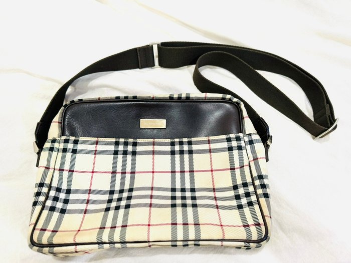 Burberry - BURBERRY shoulder bag nova check Brown BEIGE - Skuldertaske